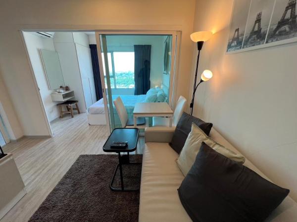 Nella foto è visibile l'oggetto Cozy9Living in Bangkok 60mto MRT situato nella città di Ban Bang Khwang.