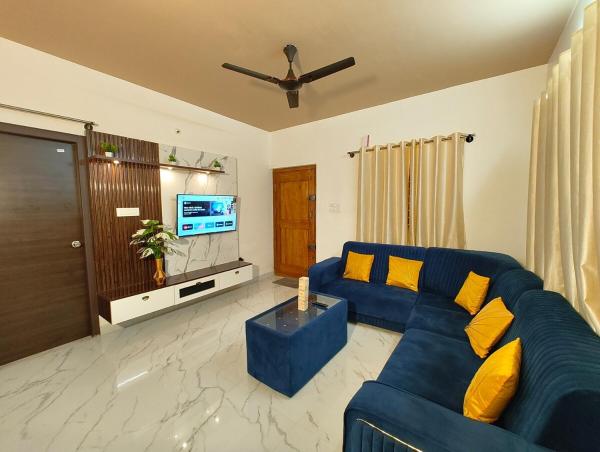 Kuvassa näkyy kohde Luxurious 3BHK AC, Peaceful location, Premium stay, joka sijaitsee kaupungissa Mysore.