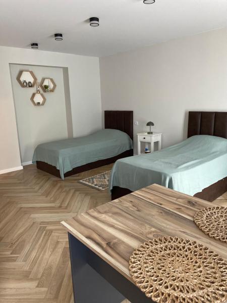 Na fotografii je vidět objekt Apartment in Poti nacházející se ve městě Poti.