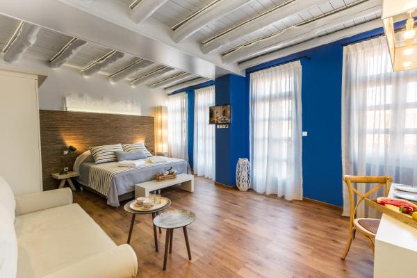 På billedet ses objektet Sette Venti Boutique Hotel beliggende i byen Chania.