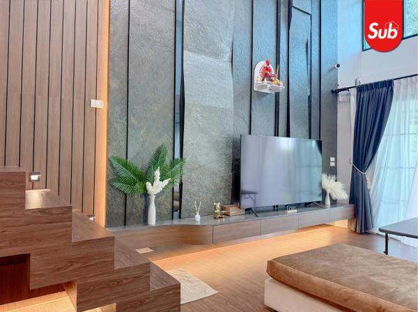 A la foto es mostra l'objecte Family Pool Villa, BBQ with Warm Welcome situat a la ciutat de Ban Nok.