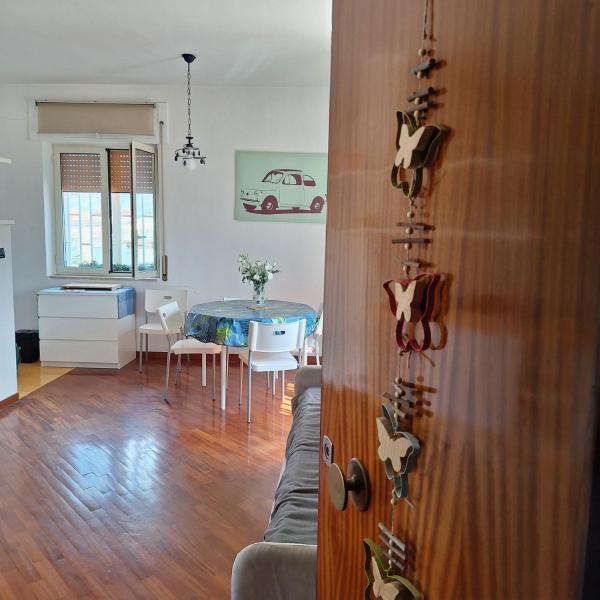 Na fotografii je vidět objekt Mini attico panoramico nacházející se ve městě Garzano.