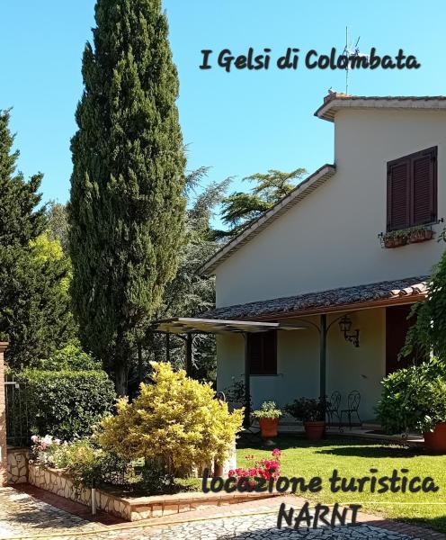 Na fotografii je vidět objekt I Gelsi di Colombata Locazione turistica breve in campagna nacházející se ve městě Narni.