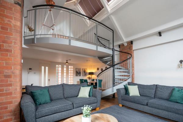På billedet ses objektet City Centre Apartment ideal for contractors & weekend stays beliggende i byen Boultham.
