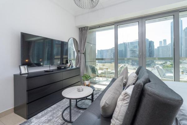 Na fotografii je vidět objekt HAVN - Studio Unit in 8 Boulevard, Downtown Dubai nacházející se ve městě Dubaj.