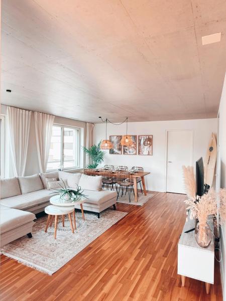 På bilden syns objektet Boho Oase 8min zum Zürich HB som ligger i staden Ober Urdorf.