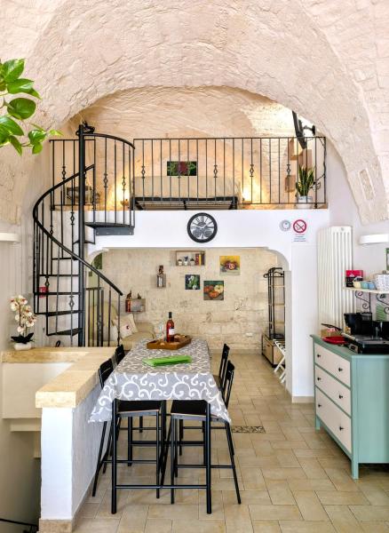A la foto es mostra l'objecte La Kasetta situat a la ciutat de Ostuni.
