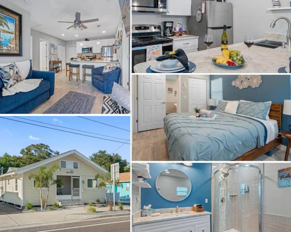 A la foto es mostra l'objecte Welcome to Cozy Coastal Cottages of Dunedin #1 situat a la ciutat de Dunedin.