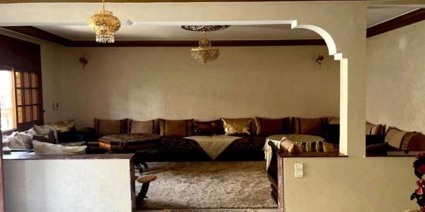 A la foto es mostra l'objecte Spacious Villa with Fireplace for an Unforgettable Stay situat a la ciutat de El Jadida.