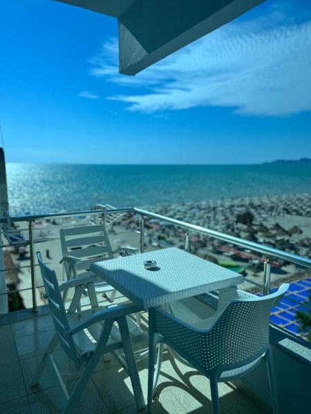 Na fotografii je vidět objekt Beachfront Paradise nacházející se ve městě Durrës.