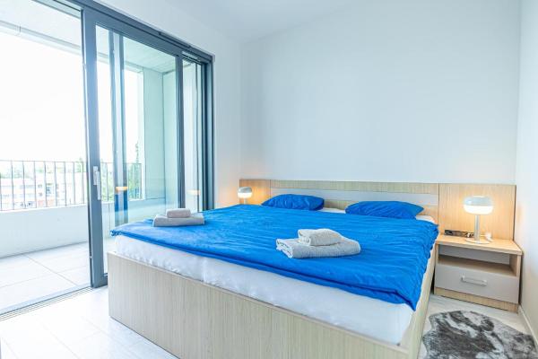 Na zdjęciu widoczny jest obiekt Stylish 1BR & 1LR Apartment Cozy City View położony w mieście Nivy.