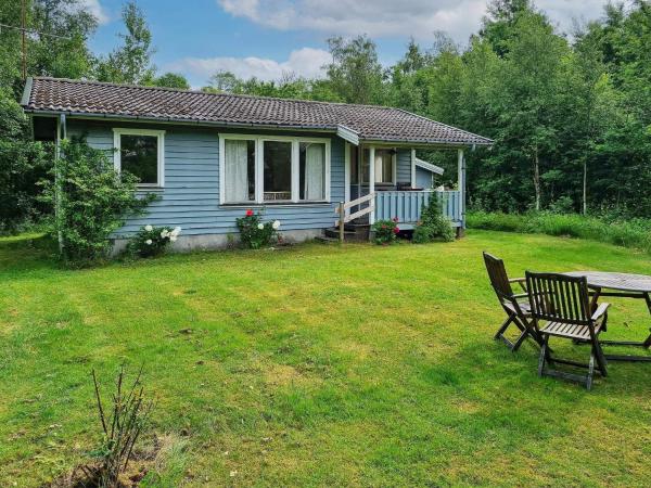 Na zdjęciu widoczny jest obiekt 4 person holiday home in Heberg położony w mieście Slöinge.