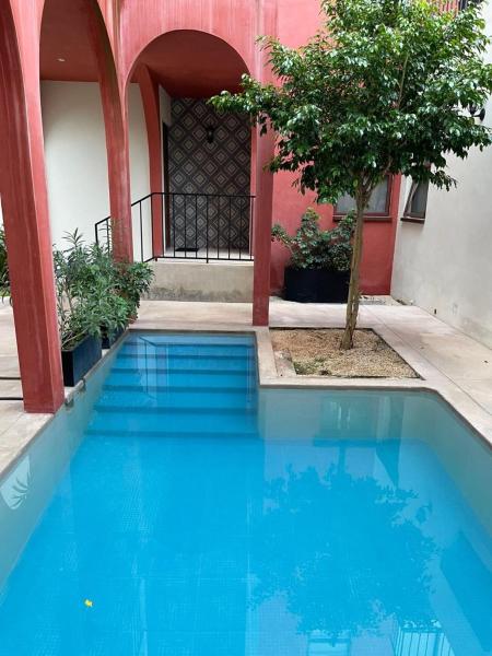 Auf dem Foto ist das Objekt Villa La Toscana Yucateca Encanto Italiano en Mérida in der Stadt Mérida zu sehen.