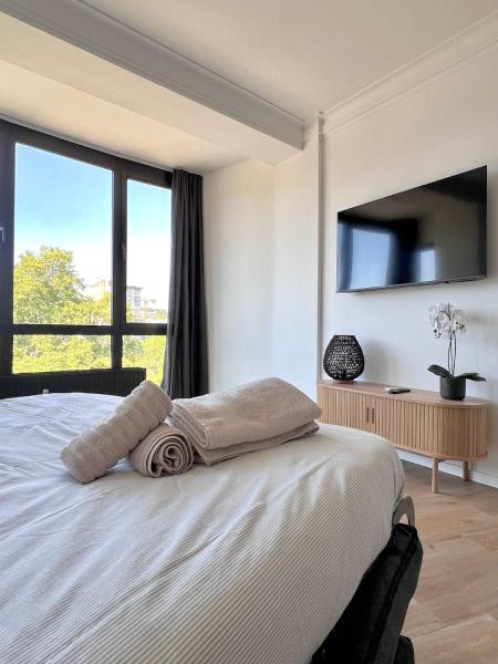 A la foto es mostra l'objecte Cozy and fully equipped in the center of Liege 4 guests situat a la ciutat de Lieja.