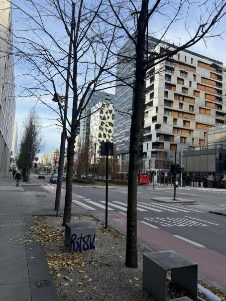 A la foto es mostra l'objecte Luxury Apartment in City Center situat a la ciutat de Oslo.