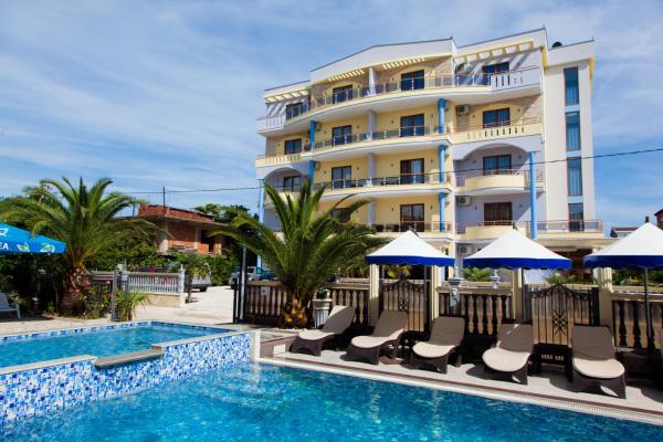 Op de foto is het object Spa Hotel Montefila te zien, gelegen in de stad Ulcinj.