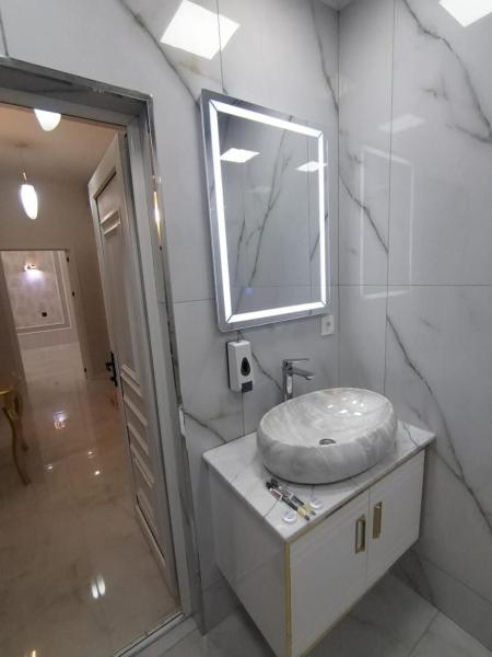 A la foto es mostra l'objecte Abşeron City yaşayış kompleksi situat a la ciutat de Sumqayit.