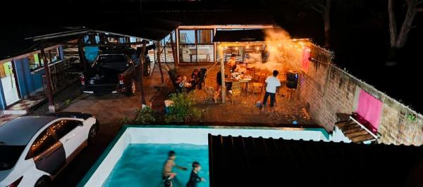 A la foto es mostra l'objecte Casa pura vida Rivas situat a la ciutat de Rivas.
