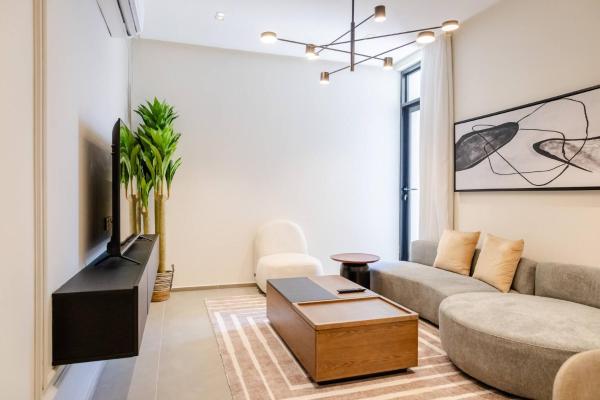A la foto es mostra l'objecte Nuzul R173 - Elegant Apartment situat a la ciutat de Riad.