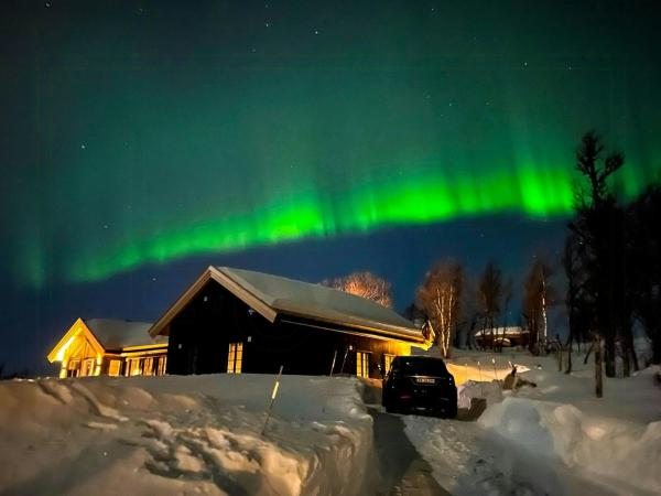 På billedet ses objektet Modern All-Year Cabin In Scenic Geilo beliggende i byen Geilo.