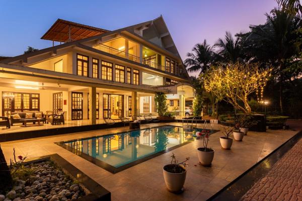 A la foto es mostra l'objecte Nirvana Luxurious Pool Garden Villa in Vasai situat a la ciutat de Vasai.