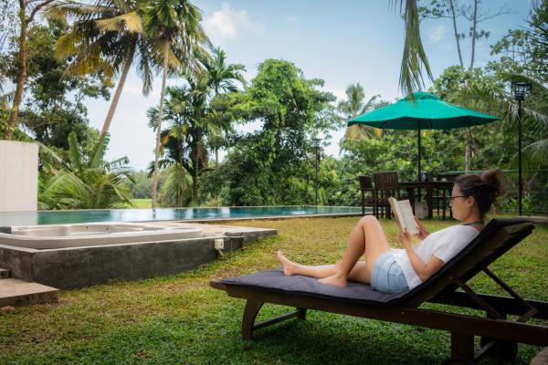 På billedet ses objektet Stationmaster's Lodge Polhena beliggende i byen Palatuwa.