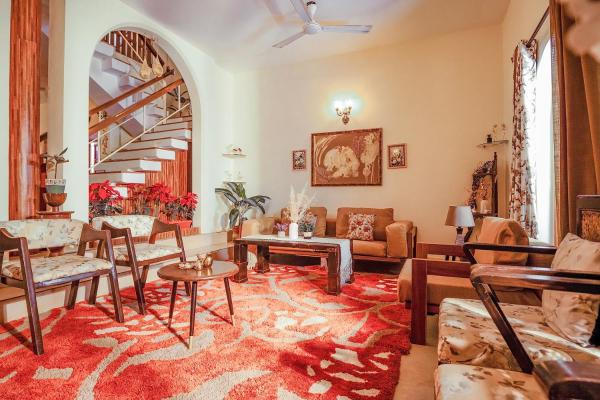 Bougain Blossom Spacez Luxury Villa with Terrace Garden, Bengalúr