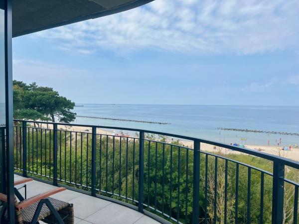 A la foto es mostra l'objecte Porto Mare Apartamenty situat a la ciutat de Skorka.