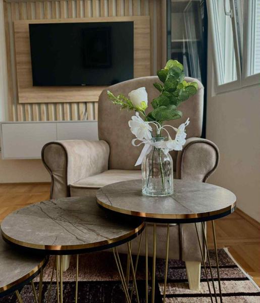 A la foto es mostra l'objecte Urban apartman Niksic situat a la ciutat de Rastoci.