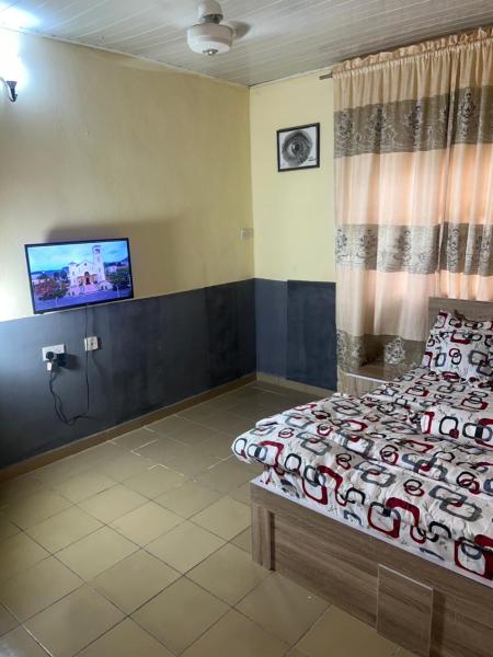 På billedet ses objektet Peace Apartment beliggende i byen Abuja.
