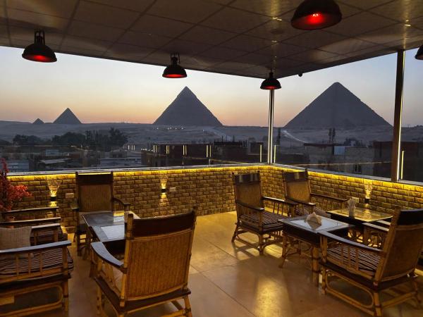 Nella foto è visibile l'oggetto Nun Pyramids INN situato nella città di Il Cairo.