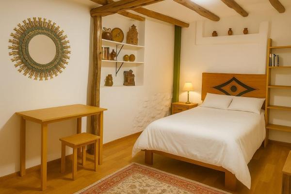 Na fotografii je vidět objekt Casita Cusi Qoyllor nacházející se ve městě Cuzco.