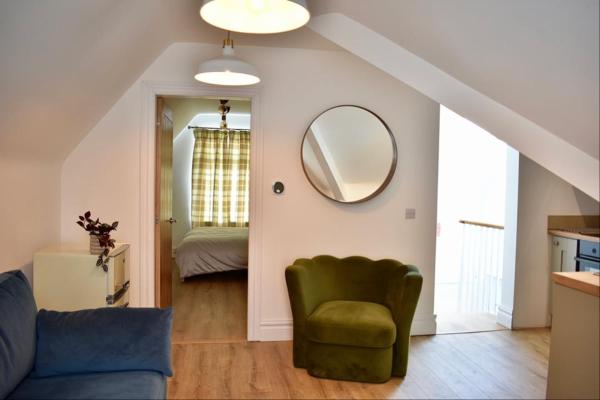 På billedet ses objektet Stylish Modern Flat in Doncaster Centre beliggende i byen Doncaster.