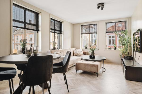 A la foto es mostra l'objecte Modern & Chic Apartment Luxurious Details situat a la ciutat de Bergen.