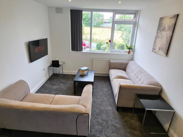 A la foto es mostra l'objecte Beautiful Apartment in Oadby, Leicester situat a la ciutat de Oadby.