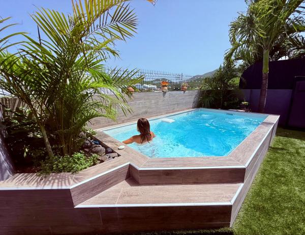 Casa bohème et spa privé 5mn Orient Baie