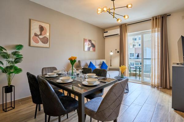 Lotusescape Modern Apartment, 7 Minutes Walk To Promenade St Pauls Bay - Malta