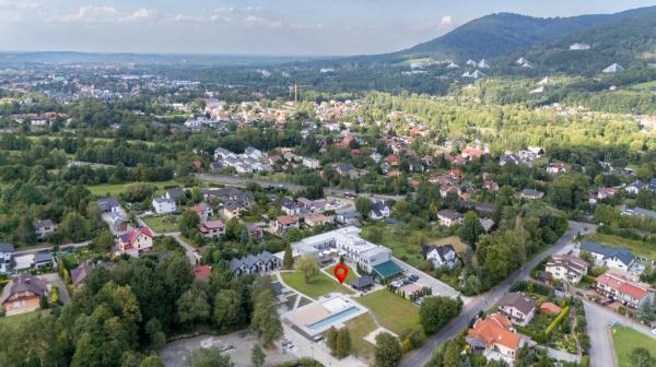 A la foto es mostra l'objecte Park Poniwiec Resort situat a la ciutat de Ustroń.