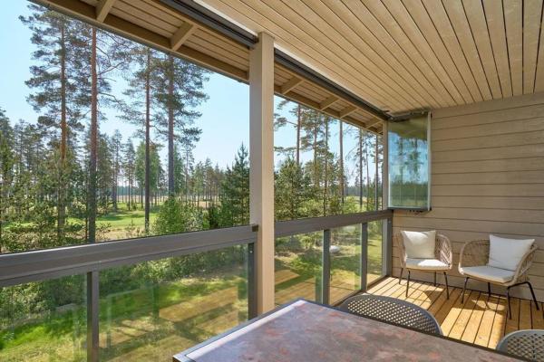 Na fotografii je vidět objekt Holiday Club Vierumäki Apartments nacházející se ve městě Savio.