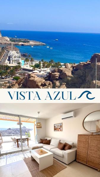 照片显示了位于Mogán市的VISTA AZUL - OCEAN VIEW - 3 Pools - 2 Bedrooms - Big Terrace - NEW APARTMENT物件。