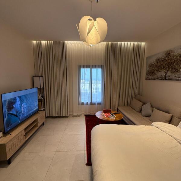 Bilde 5: Studio, overlooking sea Al-Rakah,self-check-in