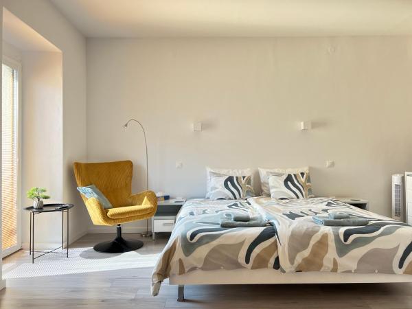 A la foto es mostra l'objecte Cozy nest in the center near SPA with parking situat a la ciutat de Piešťany.