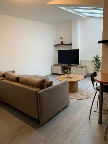 写真にはシャモリン市にあるApartmán Centrumが写っています。