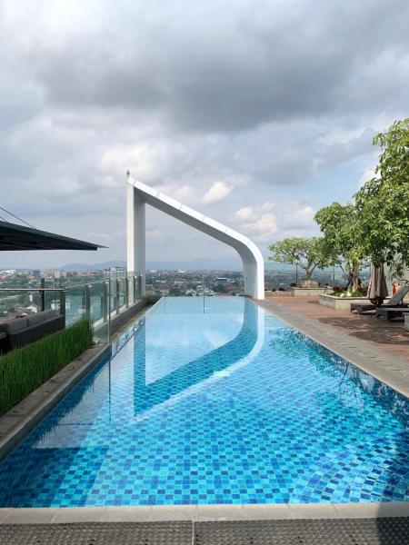 På bildet vises objektet Keenara Room - Uttara The Icon Apartment som ligger i byen Kejayan.