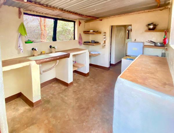 På billedet ses objektet Weavers Nest, Nyika Eco Cottages beliggende i byen Kibwezi.
