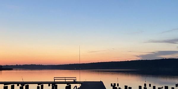 Kuvassa näkyy kohde Przystań Kormoran, joka sijaitsee kaupungissa Woźnawieś.
