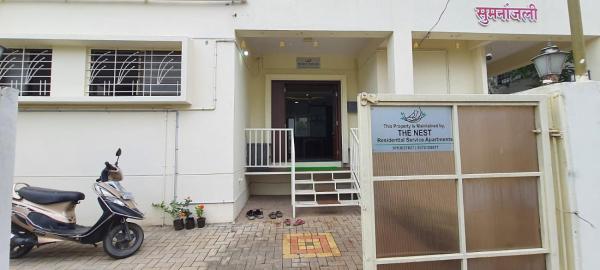 Na zdjęciu widoczny jest obiekt The Nest - Riverside położony w mieście Sangli.