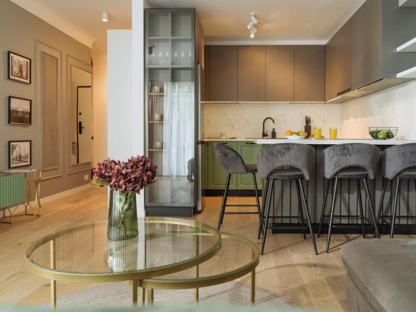 A la foto es mostra l'objecte 6TH AVENUE Apartment One Cotroceni with Underground Parking situat a la ciutat de Bucarest.