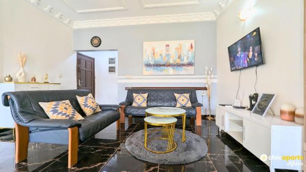 På billedet ses objektet Chic apart downtown Yaounde beliggende i byen Mokolo.