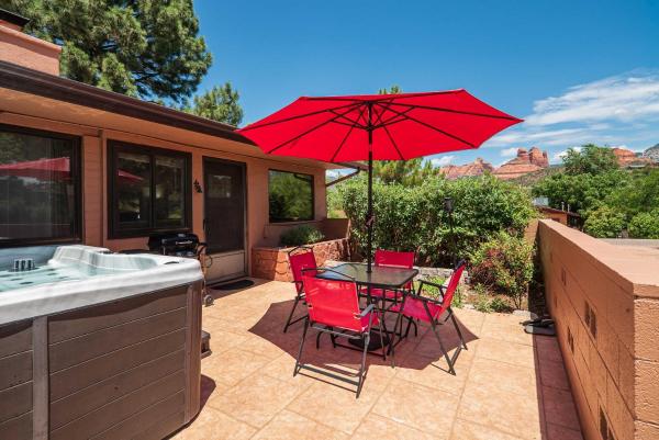 A la foto es mostra l'objecte Sedona Views with Private Hot Tub for the Entire Family situat a la ciutat de Sedona.